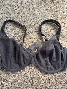 ThirdLove Charcoal Gray Sheer Underwire Bra